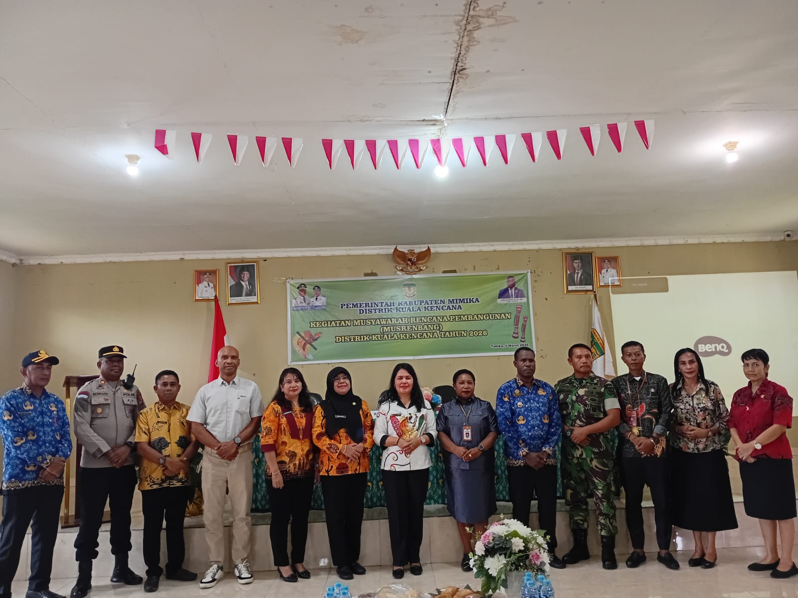Musrenbang 2026 Digelar, Distrik Kuala Kencana Prioritaskan Pembangunan Kantor dan Penguatan Pelayanan Publik
