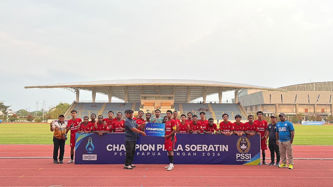 Tumbangkan Wania Imipi 3-2, Mimika United Juara Soeratin U-17 Papua Tengah dan Amankan Tiket Nasional