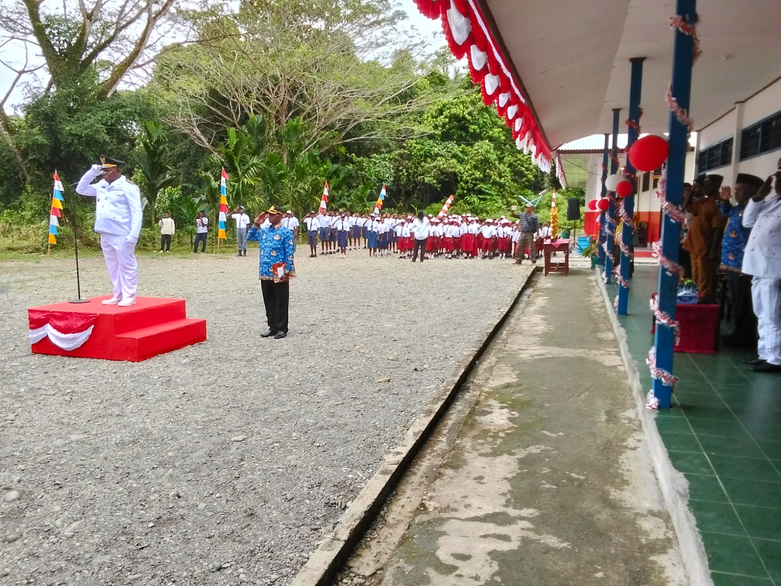 Sisi lain di sela-sela upacara peringatan detik-detik proklamasi