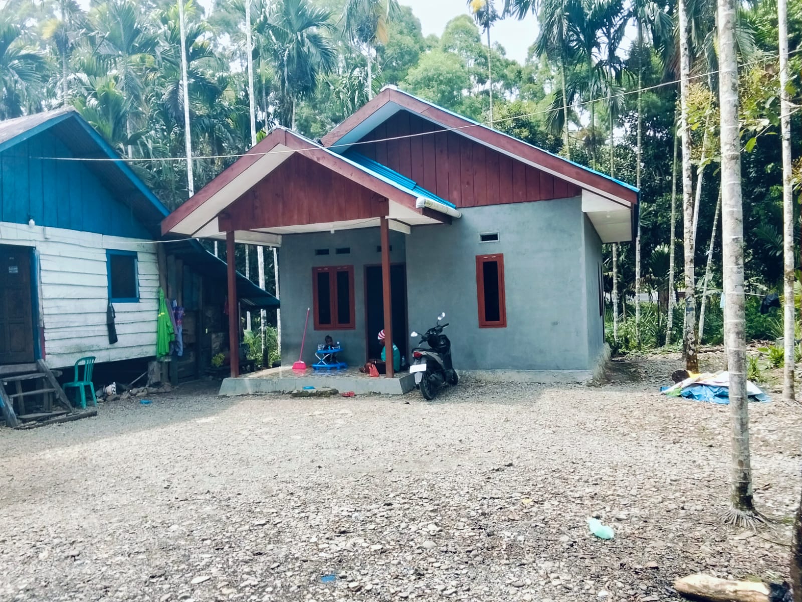 Rumah layak huni yang dibangun oleh Pemkam Bintang Lima menggunakan DD 