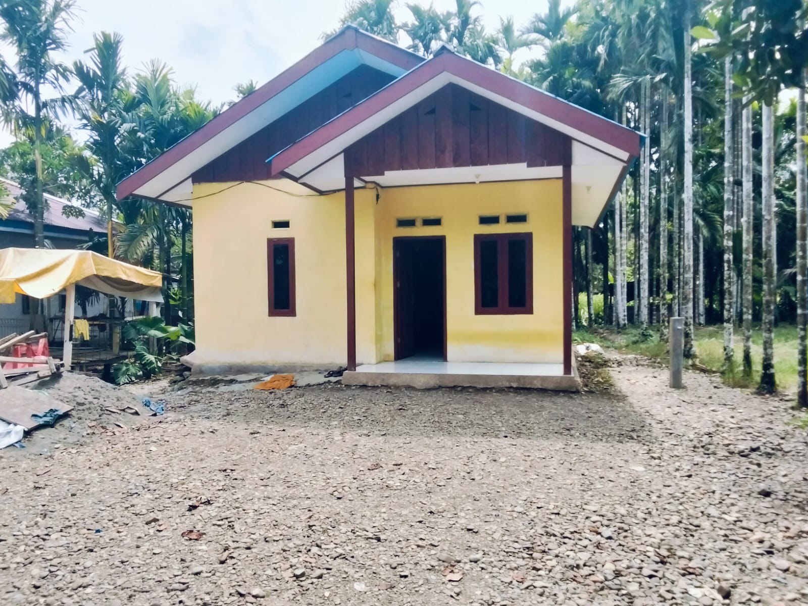 Rumah layak huni yang dibangun oleh Pemkam Bintang Lima menggunakan DD 