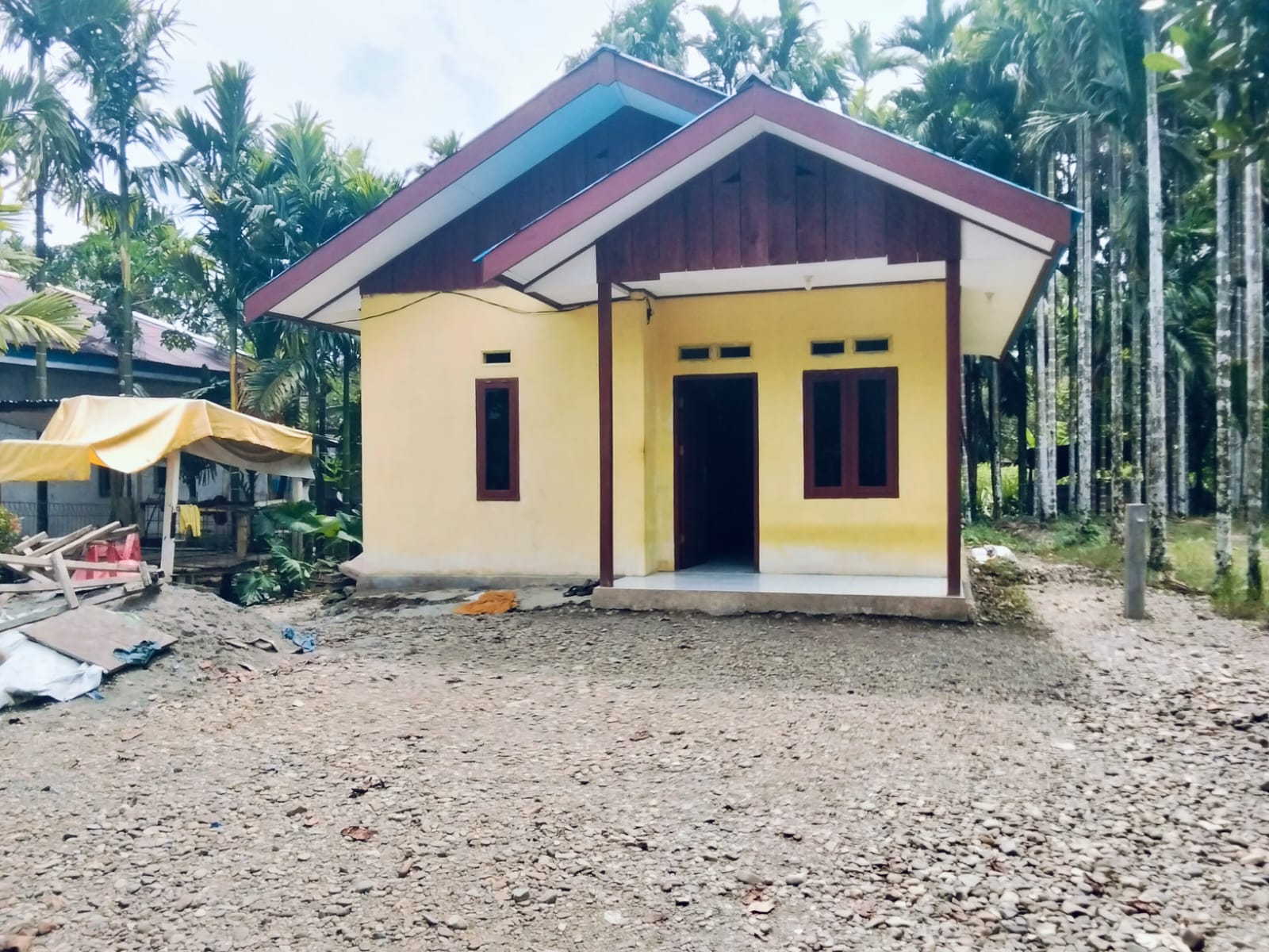 Rumah layak huni yang dibangun oleh Pemkam Bintang Lima menggunakan DD 